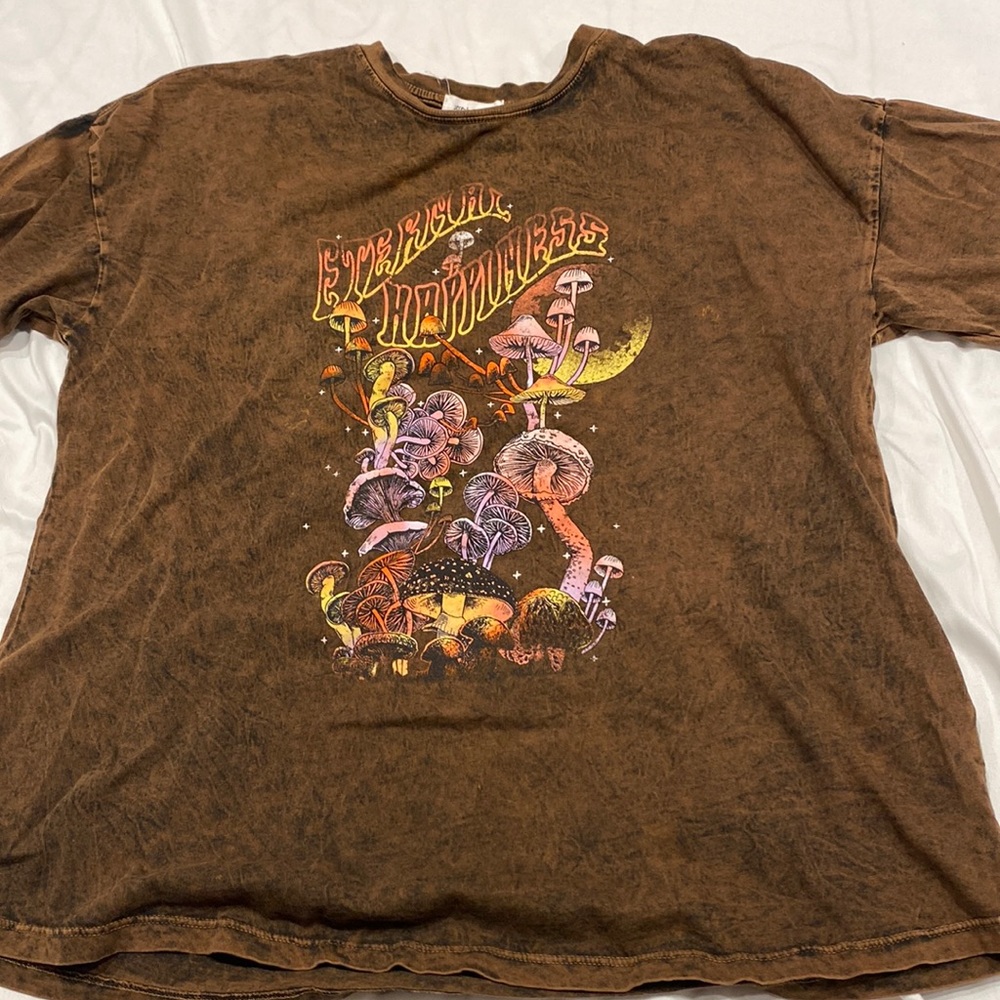 Brown Vintage Tee